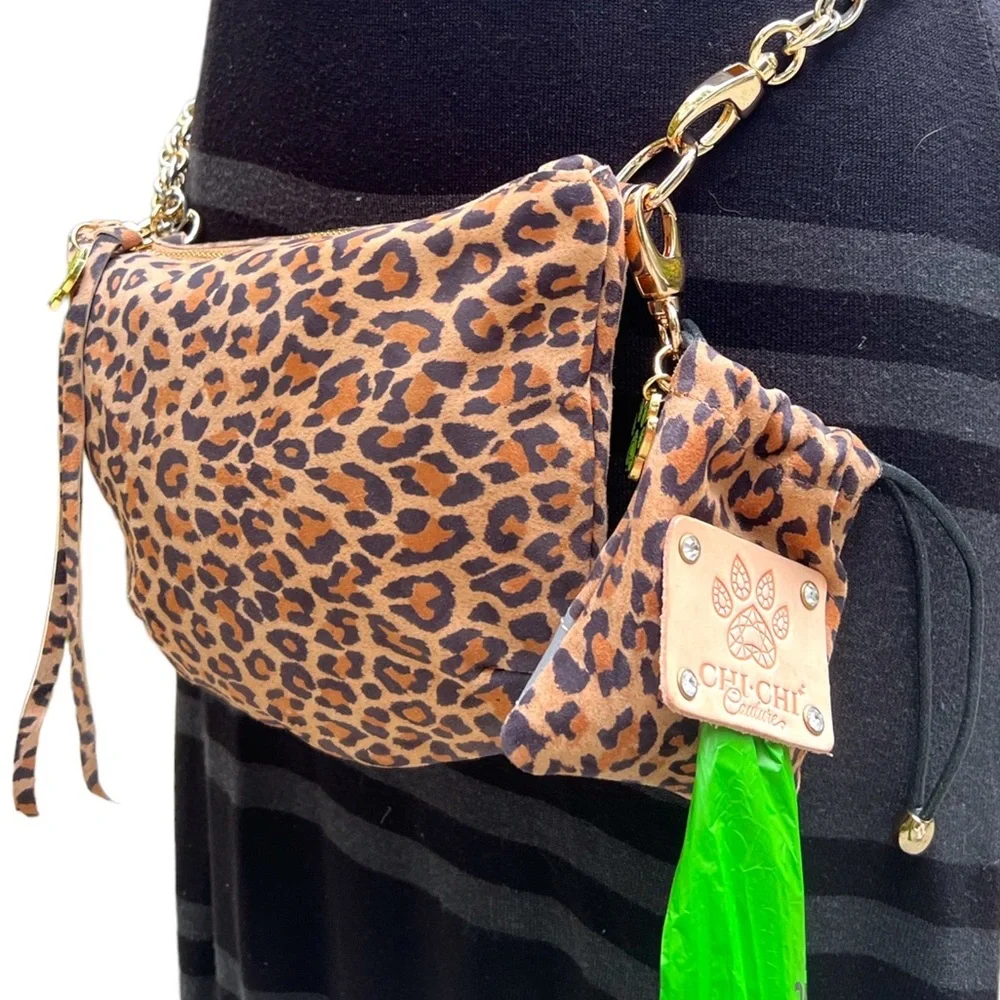 Chi Chi Couture PICK IT UP BAG - Leopard